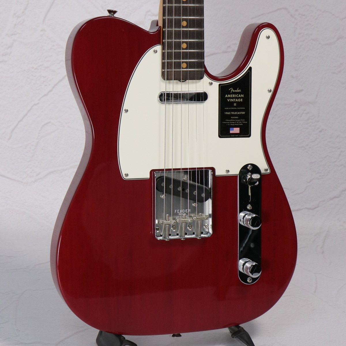 Fender / American Vintage II 1963 Telecaster Rosewood Crimson Red