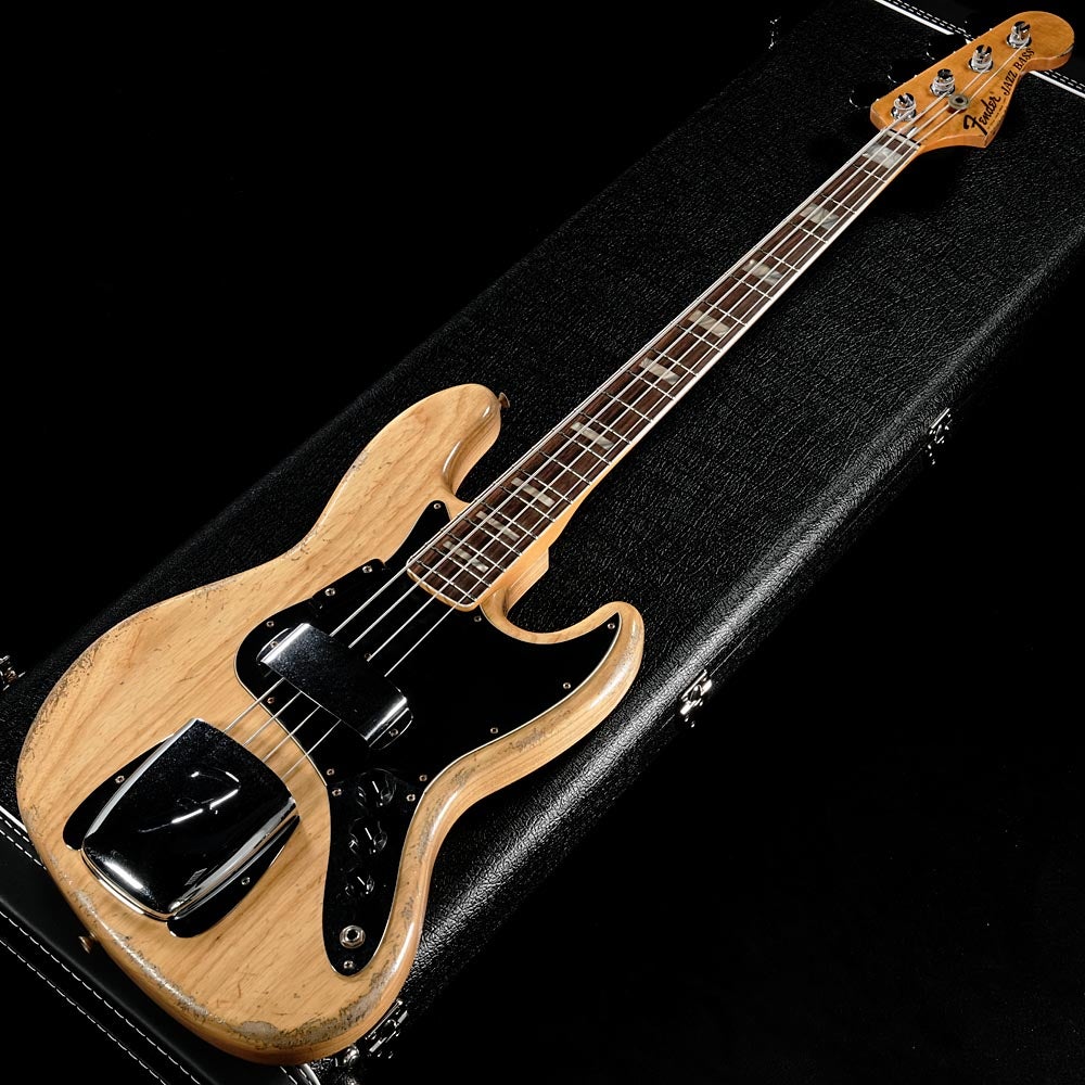 Fender Custom Shop / 1975 Jazz Bass Heavy Relic Aged Natural【渋谷