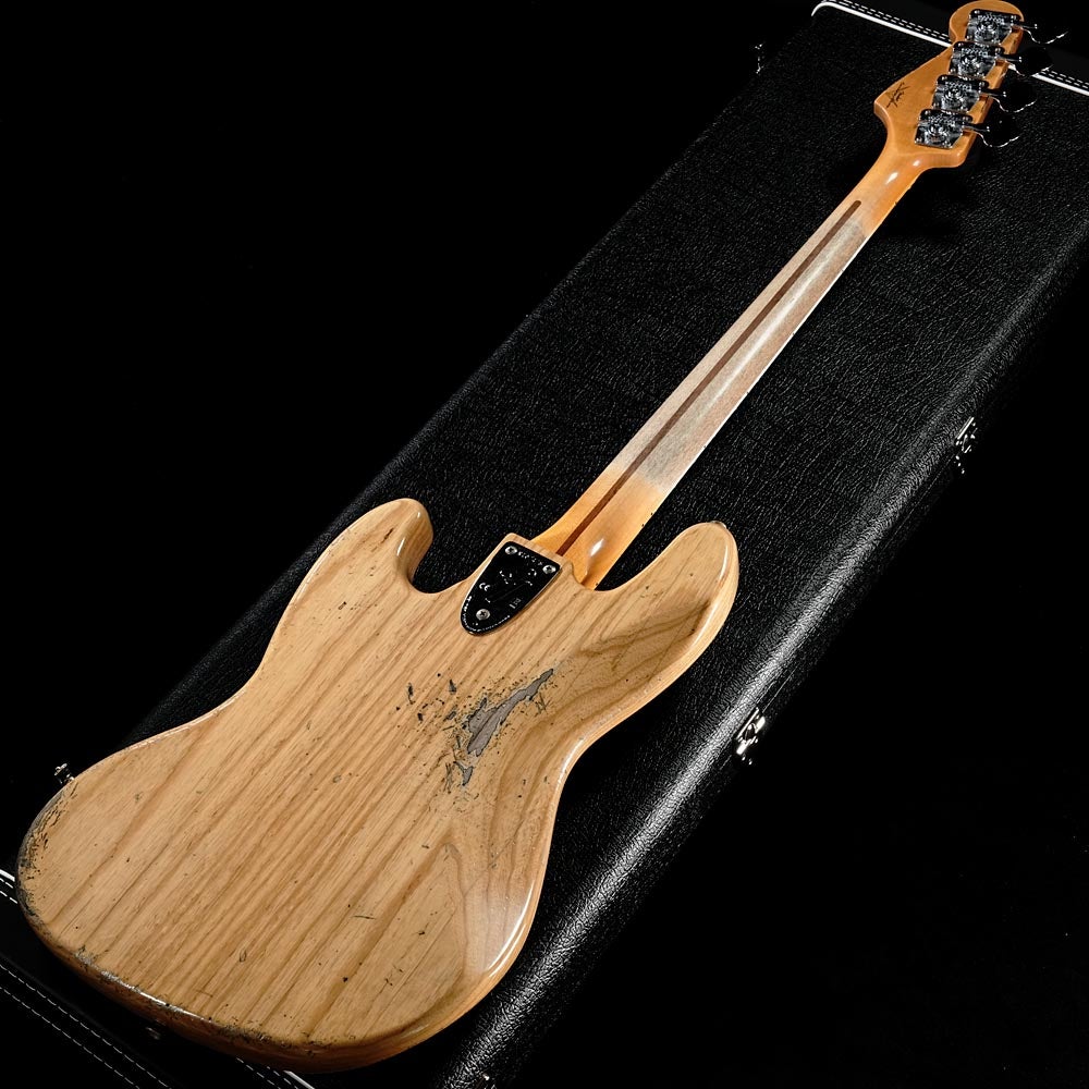Eris jazzベース 不具合無し Fender Custom Shop / 1975 Jazz Bass Heavy Relic Aged Natural【渋谷