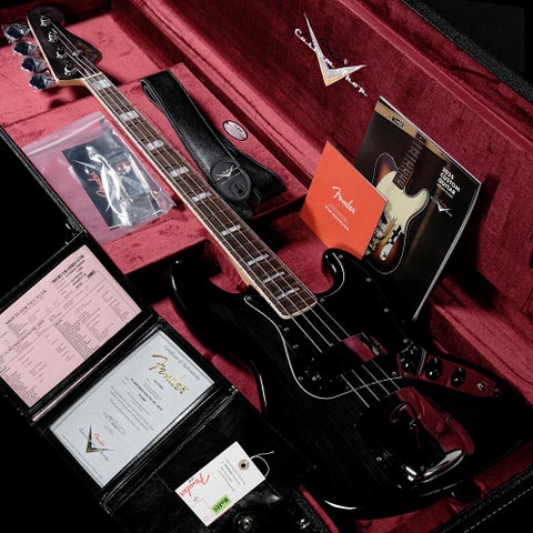 Fender Custom Shop / 1975 Jazz Bass NOS Ebony Transparent(重量:4.10kg)【S/N:R145981】【渋谷店】