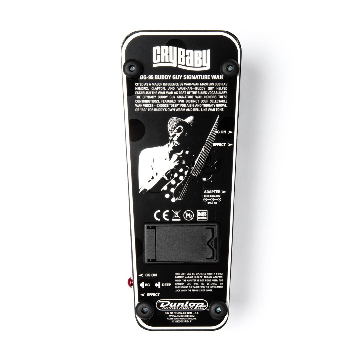 Jim Dunlop / BG95 Buddy Guy Signature Wah ワウペダル ジム