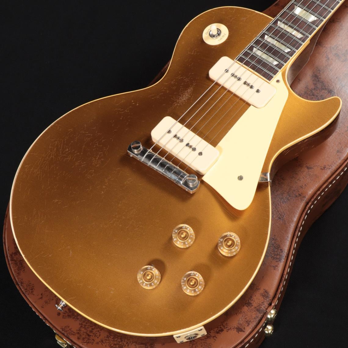値下げ中！Gibson Custom ギター認定証　ブラウン Gibson Custom / 1957 Mahogany Futura Reissue VOS Antique Natural