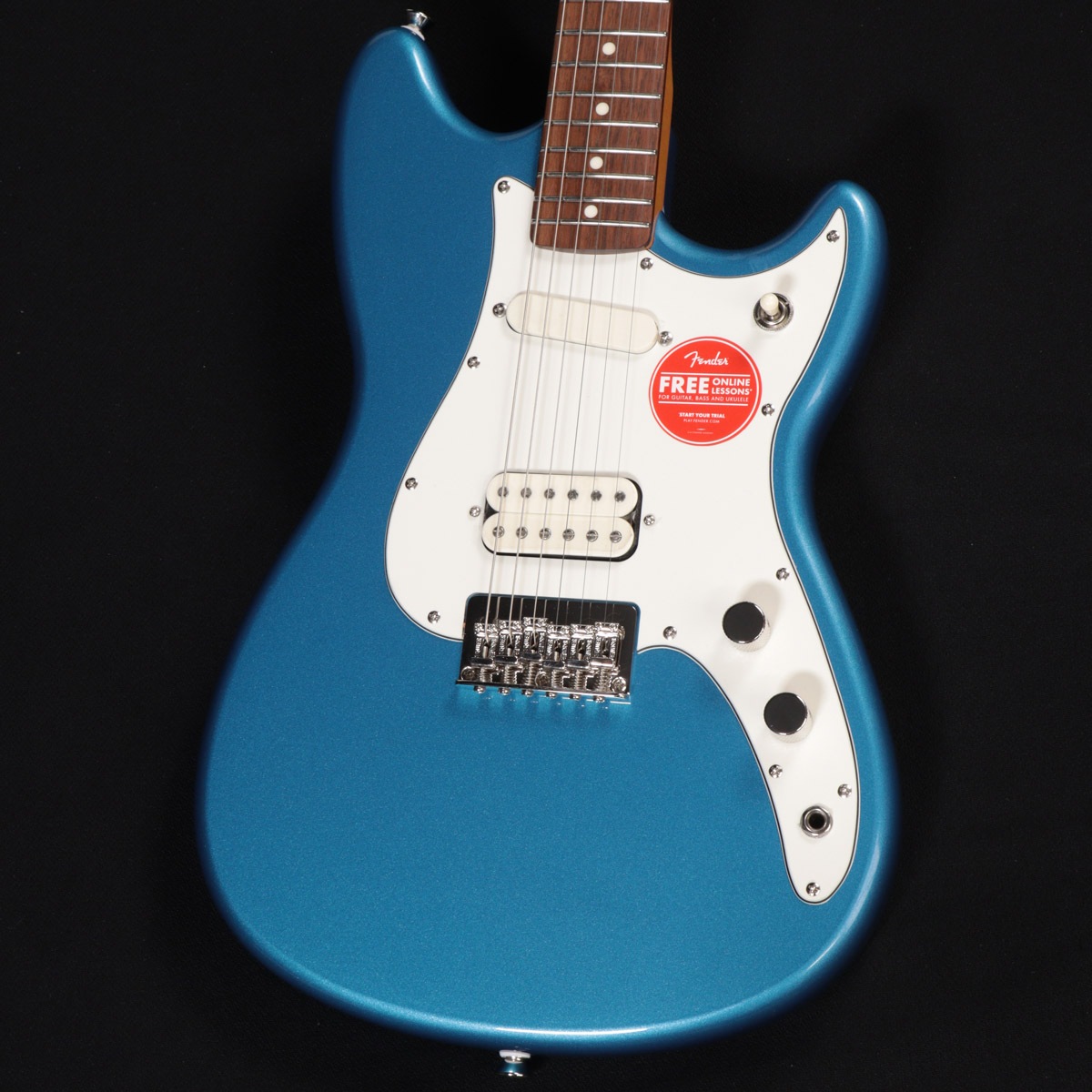 Squier by Fender / CV Duo-Sonic HS Laurel Parchment Pickguard Lake