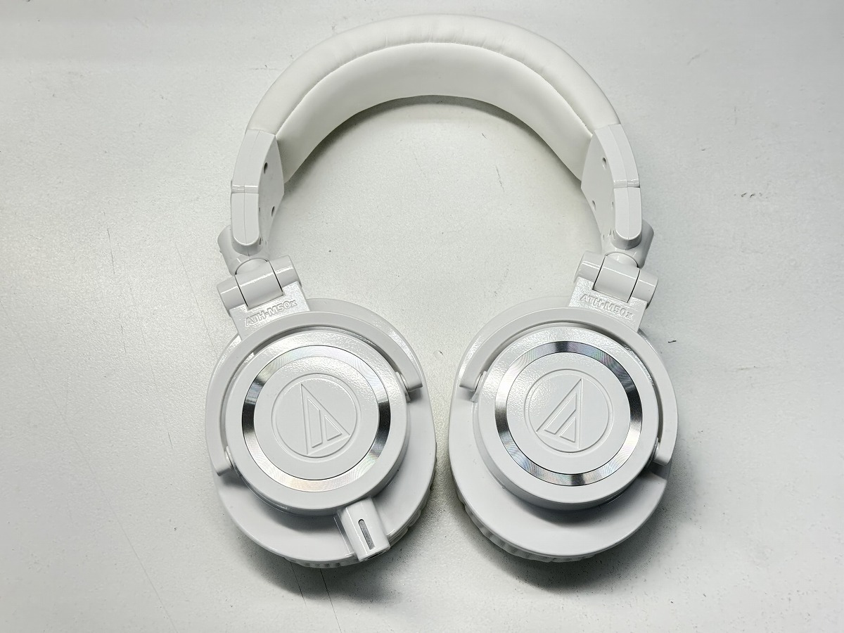 audio-technica オーディオテクニカ / ATH-M50x WH プロフェッショナルモニターヘッドホン【デモ使用アウトレット品】