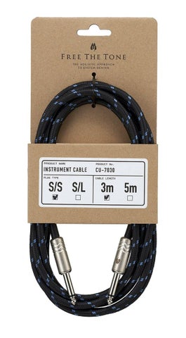 Free The Tone / CU-7030 3m S/S INSTRUMENT CABLE 3メートル ギター