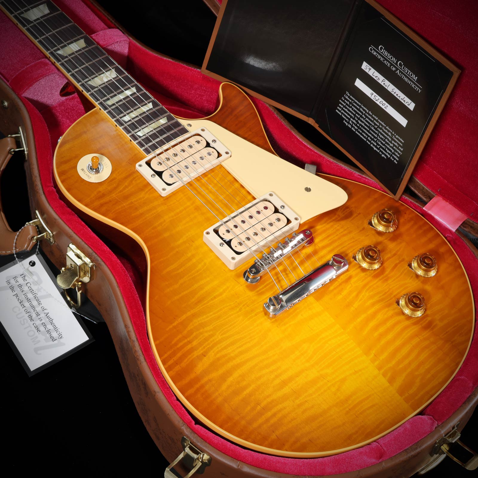 Gibson Custom / 1959 Les Paul Standard Reissue R-Top VOS Double