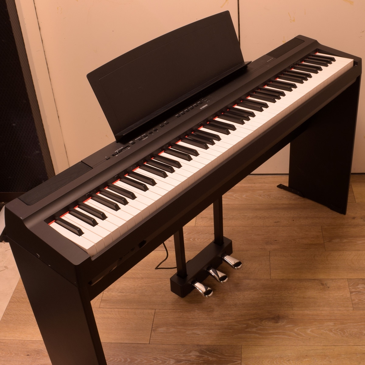 ヤマハ電子ピアノ P-125 中古 ブラック 中古】YAMAHA ヤマハ / P-125 Black with Stand 【福岡店