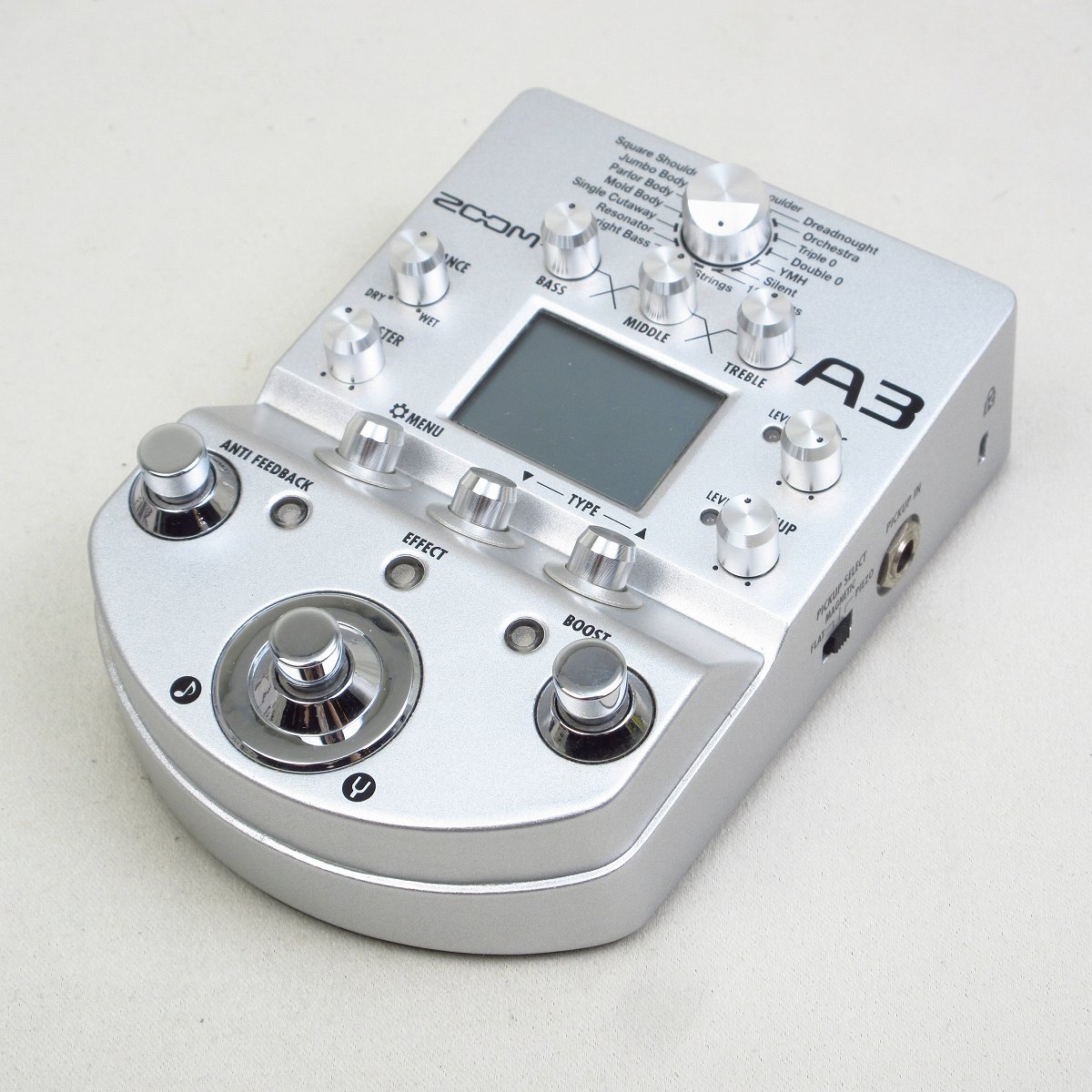 中古】ZOOM / A3 Pre-Amp & Effects for Acoustic Guitar