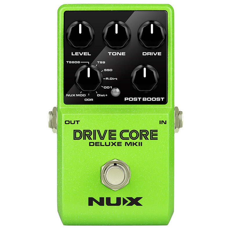 NUX / Drive Core Deluxe MKII -8-way OD combination pedal オーバー