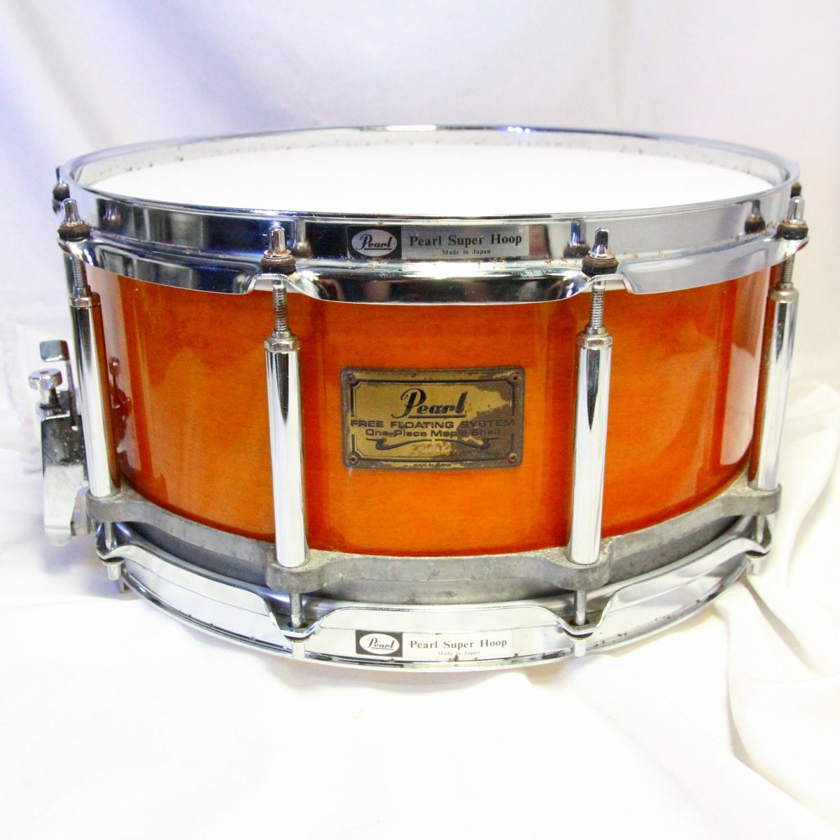 中古】PEARL / CL-8114D 14x6.5 Free Floating Onepiece Maple パール