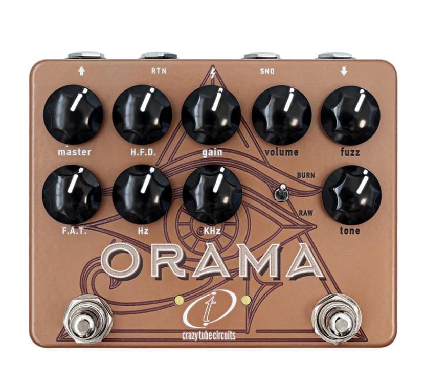 【新製品】Crazy Tube Circuits / Orama AMP IN A BOX/FUZZ クレイジーチューブサーキット 【国内正規品】 《予約注文/2025年12月中旬頃入荷予定》