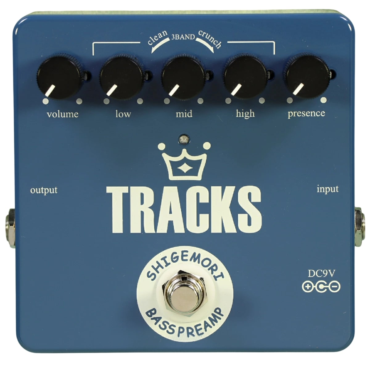 SHIGEMORI TRACKS ベースプリアンプ ベーシスト注目！】 Shigemori / TRACKS Brass シゲモリ ベース