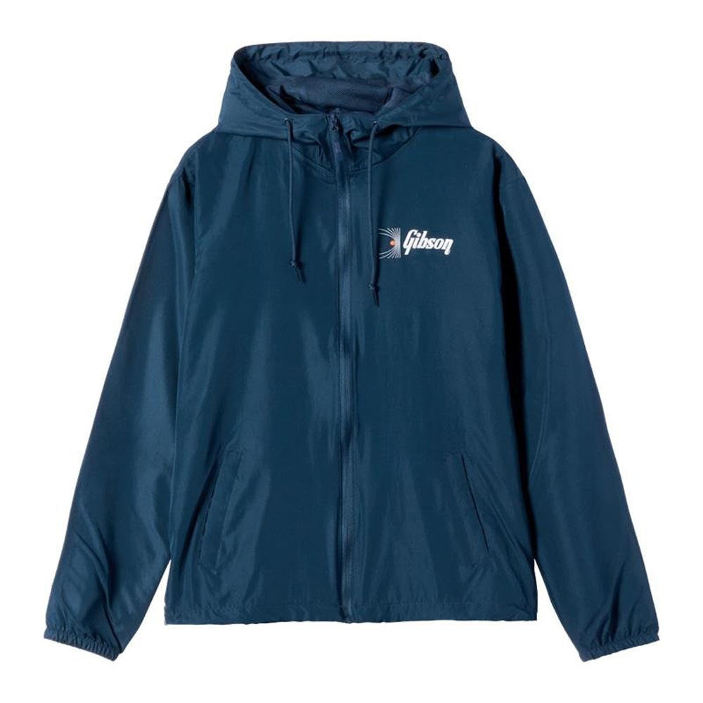 Gibson / GA-WIND-SDWV-NVY-MD Soundwave Fullzip Windbreaker (Navy) Medium ギブソン Mサイズ