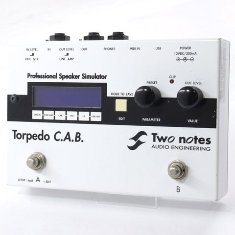 中古】TWO NOTES / Torpedo C.A.B 【池袋店】【値下げ】 | ギター