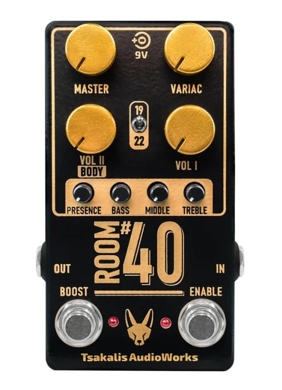 【在庫有り・即納可能】 Tsakalis Audio Works / ROOM#40 Amp In a Box ギタープリアンプ オーバードライブ タスカリスオーディオ【国内正規品】