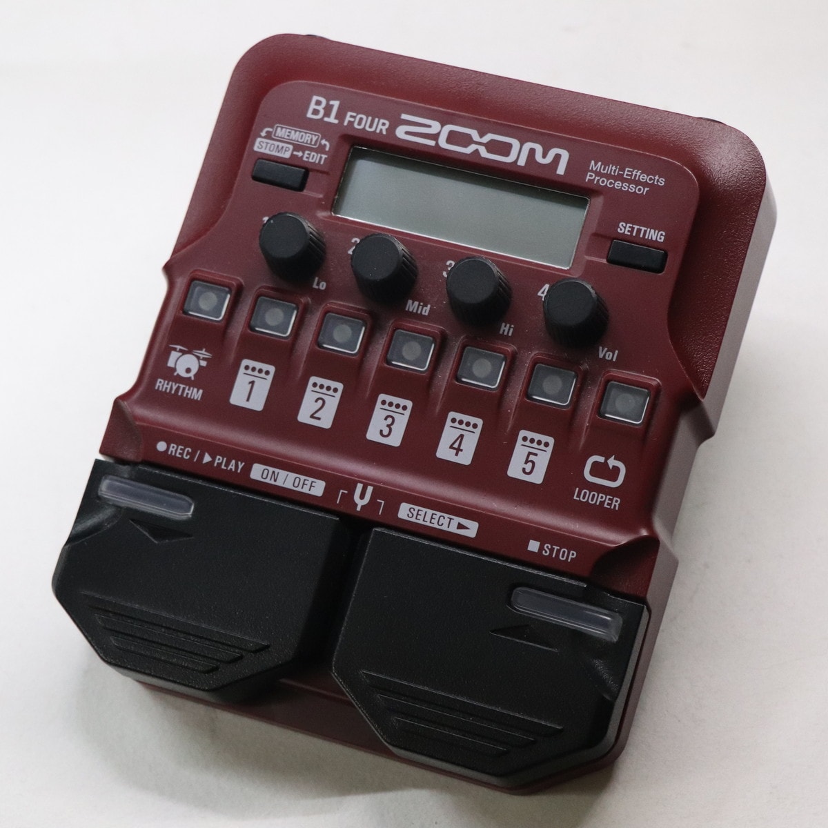 中古】ZOOM / B1 Four 【梅田店】 | マルチエフェクター | イシバシ楽器