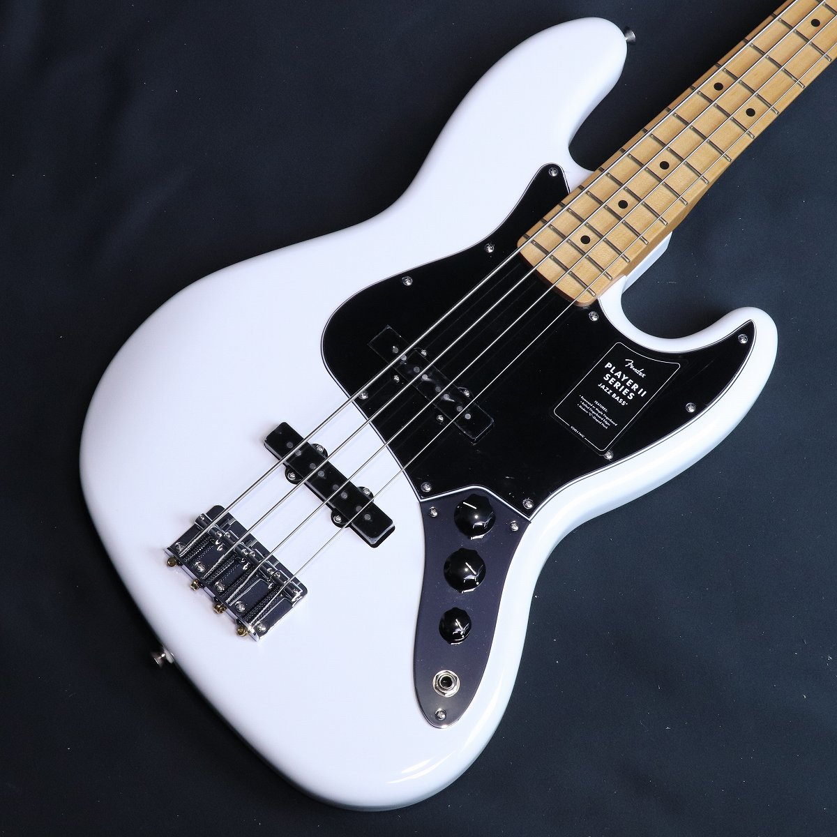 特典付き]Fender / Player II Jazz Bass Maple Fingerboard Polar