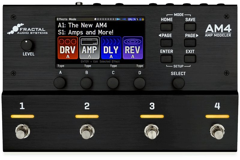 Fractal Audio AM4 美品 国内正規品 世界最高峰のアンプモデリングテクノロジーを凝縮] Fractal Audio