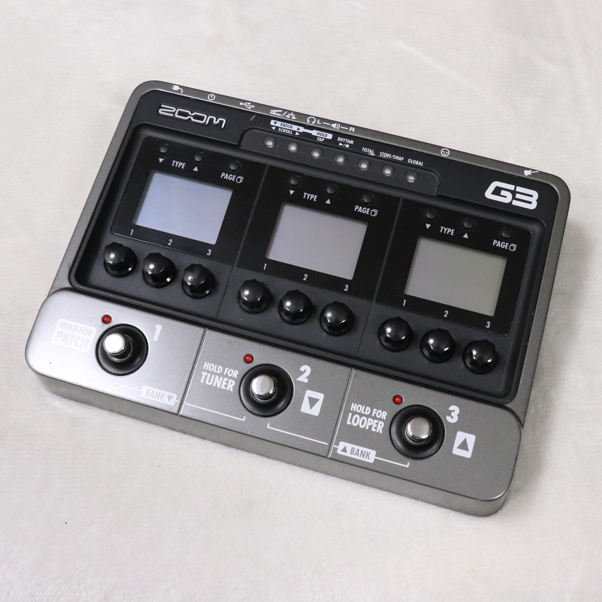 Zoom G3 中古 中古】ZOOM / G3 Gutiar Effects & Amp Simulator 【梅田店】 | フロア