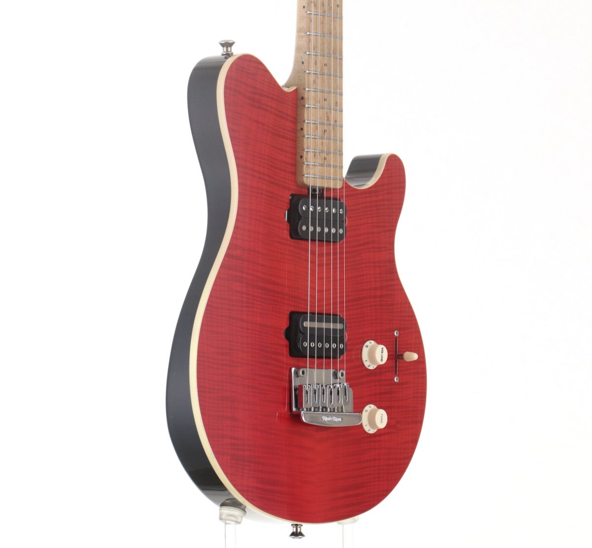 中古】MUSIC MAN / Axis Super Sport HH Tremolo Translucent Red MOD