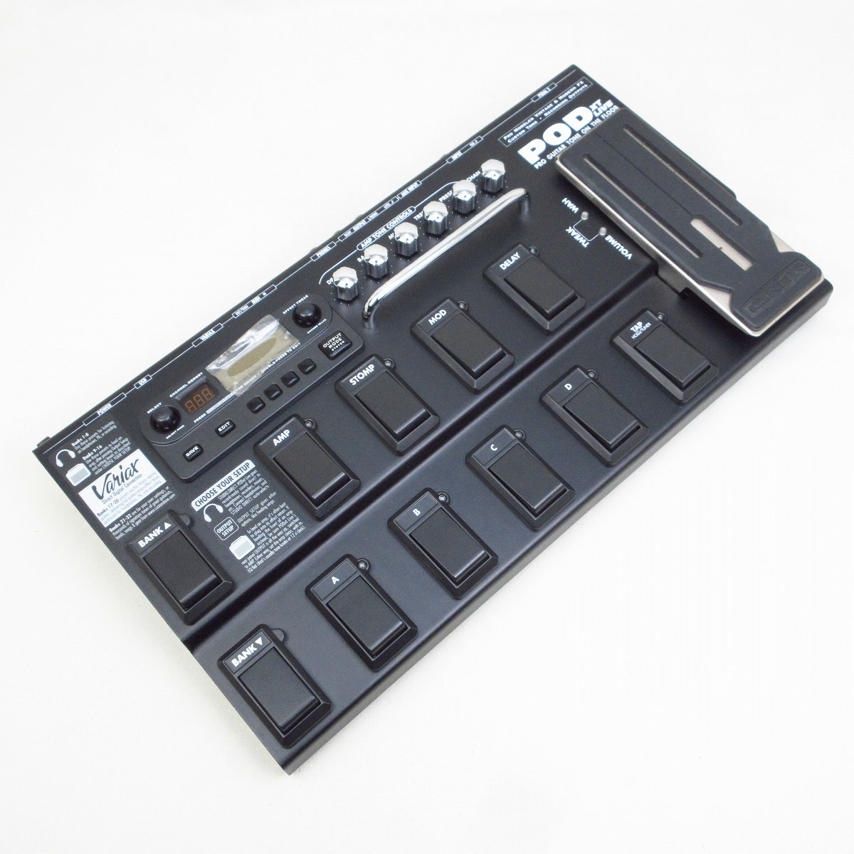 ギター用エフェクター × LINE6 × B：かなり、傷＆使用感はあるが、通常