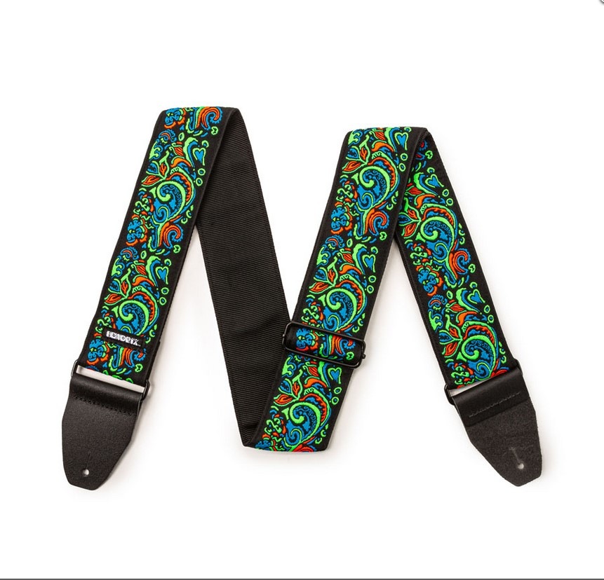 JimDunlop / JH27 LOVE DROPS BLACKLIGHT BLUE ストラップ