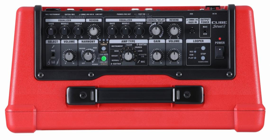 BOSS / CUBE Street II Battery-Powered Stereo Amplifier Red