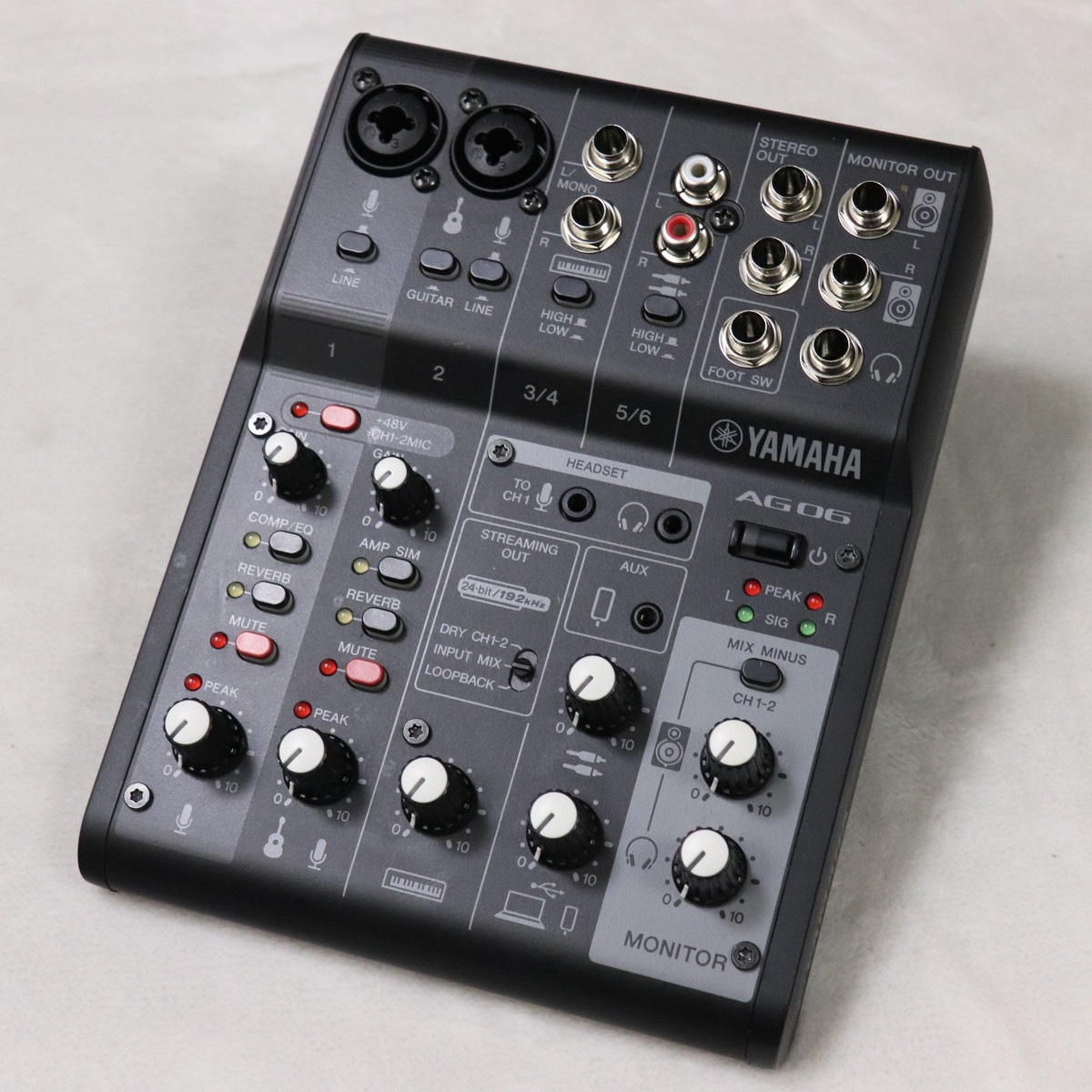中古】YAMAHA / AG06MK2 BK 【梅田店】 | USB | イシバシ楽器