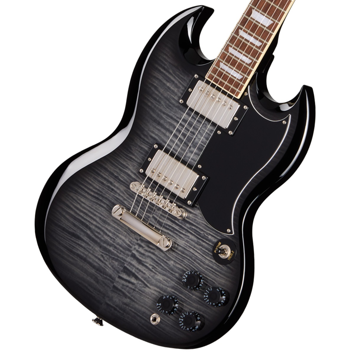 Epiphone　エピフォン　SGタイプ　3PU エピフォンSGしかもカスタムしかも3ピックアップはあくまで娘のために