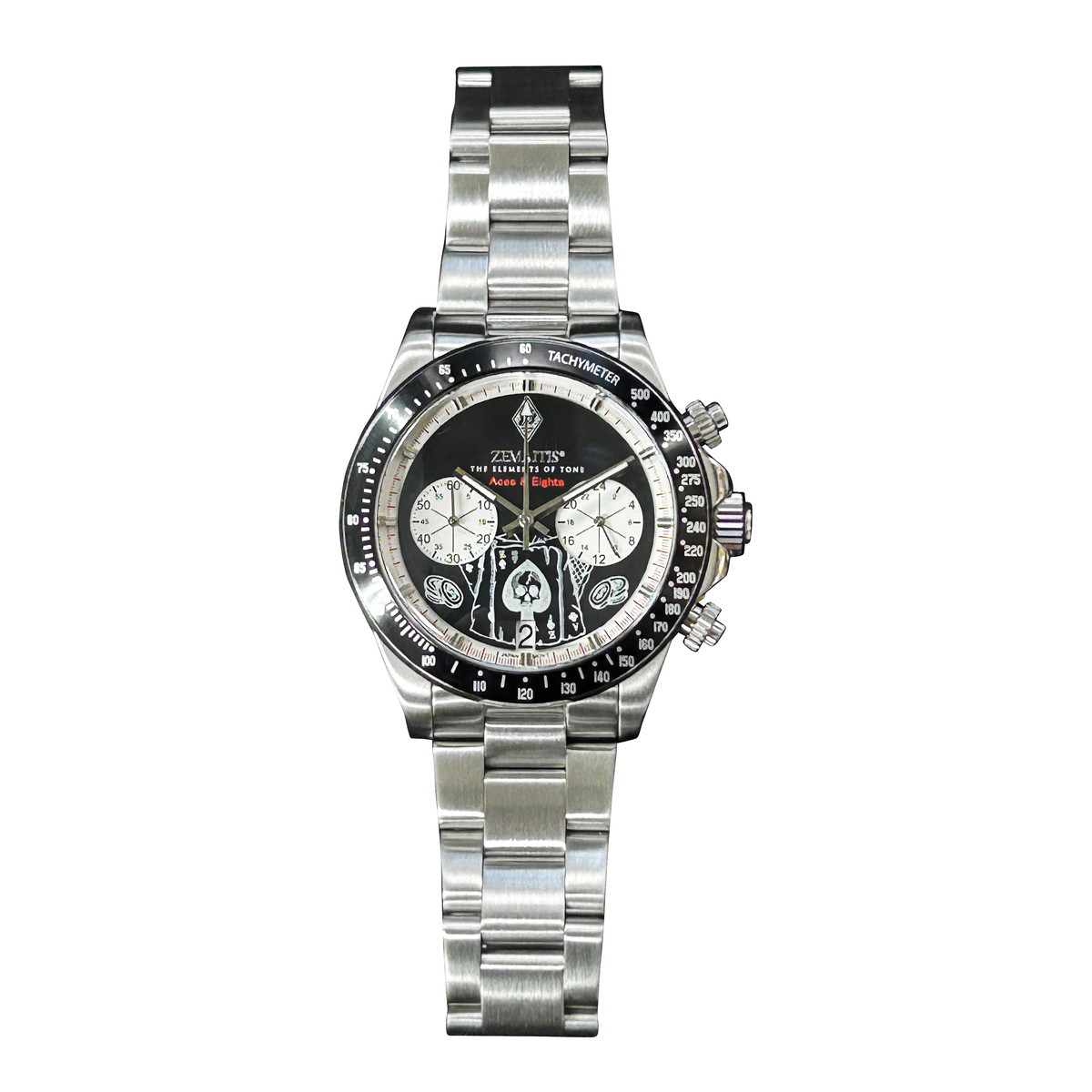 Zemaitis / ZWCHRONO25AE Aces & Eights ゼマイティス 腕時計【世界限定100個】【正規品】