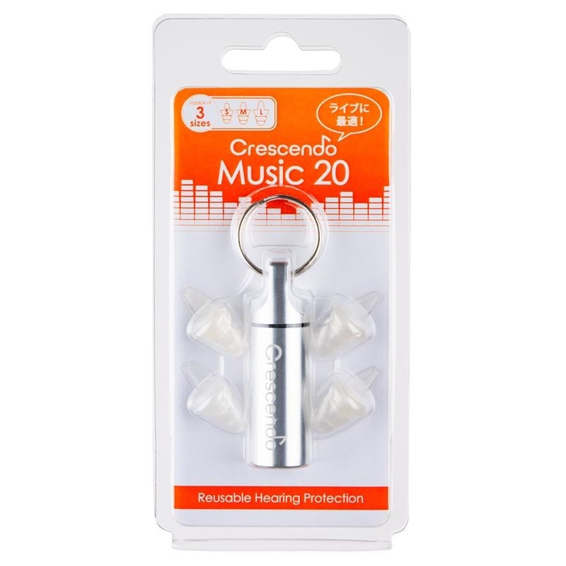 Crescendo / Music 20 S/M/L イヤープラグ 耳栓【池袋店】