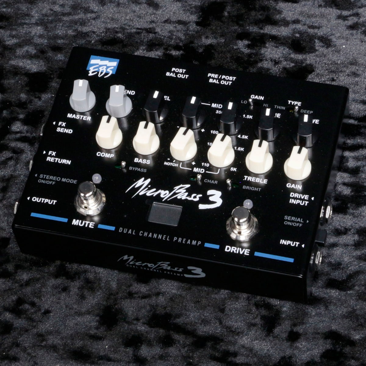 中古】EBS / Micro Bass 3 2-Channel Professional Outboard Preamp