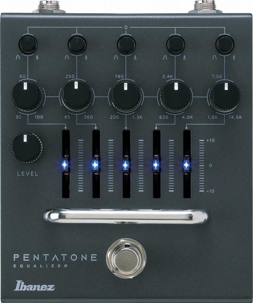 Ibanez/PTEQ PENTATONE パラメトリック・イコライザー PTEQ | Pentatone Preamp | EFFECTS | PRODUCTS | Ibanez guitars