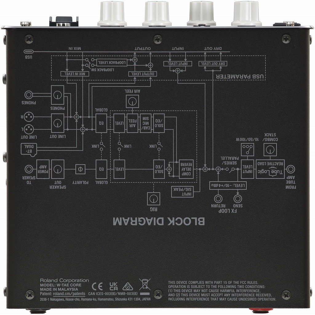 BOSS / W-TAE CORE WAZA Tube Amp Expander Core ロード・ボックス