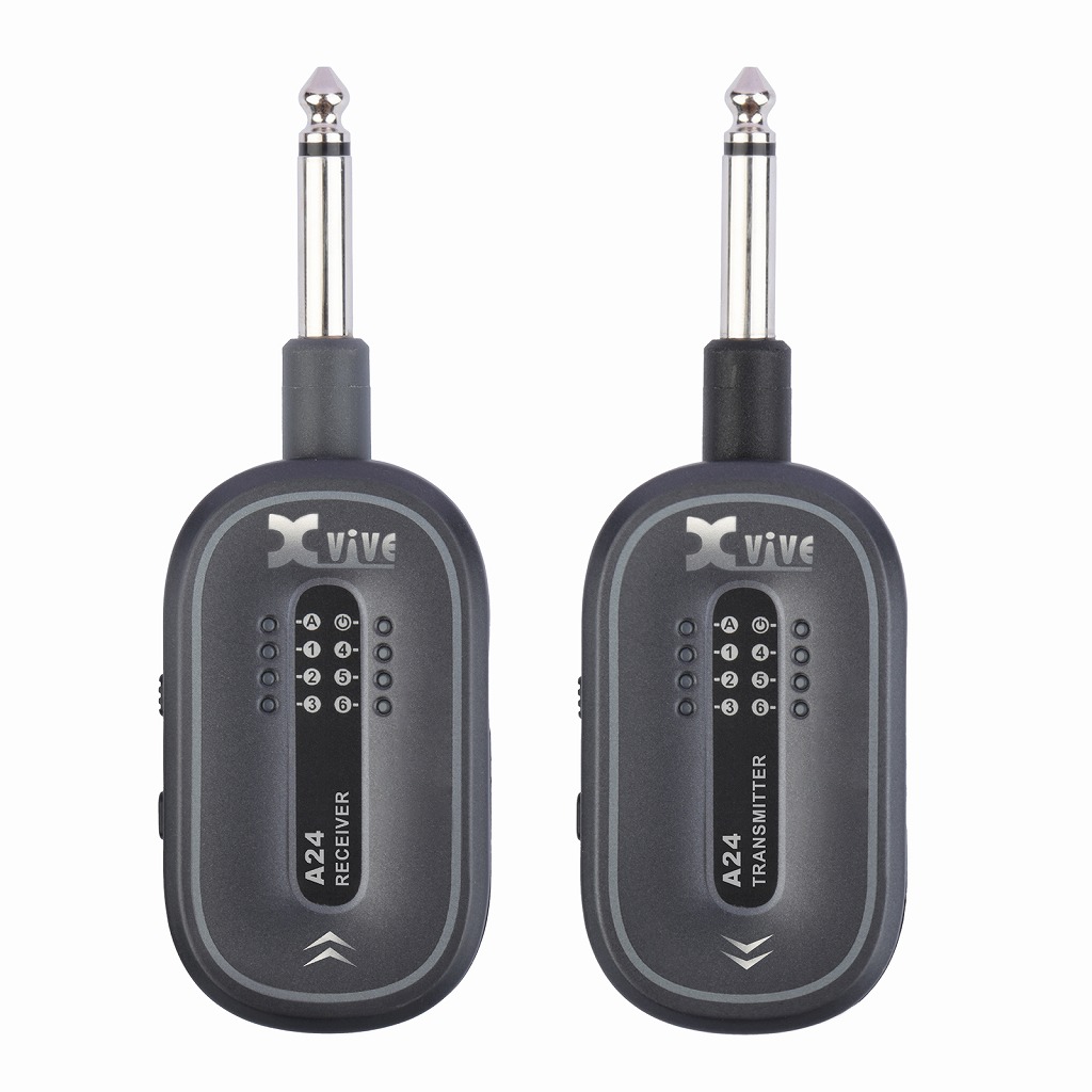 【新製品】Xvive / A24 Guitar Wireless System Grey XV-A24 #GY 専用キャリーケース付属【国内正規品】