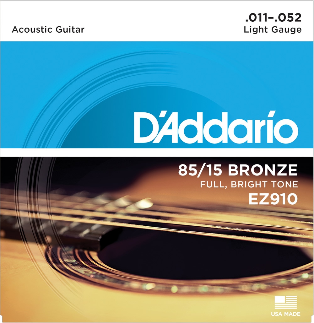 D'Addario / 85/15 American Bronze EZ910 Light 11-52【渋谷店】