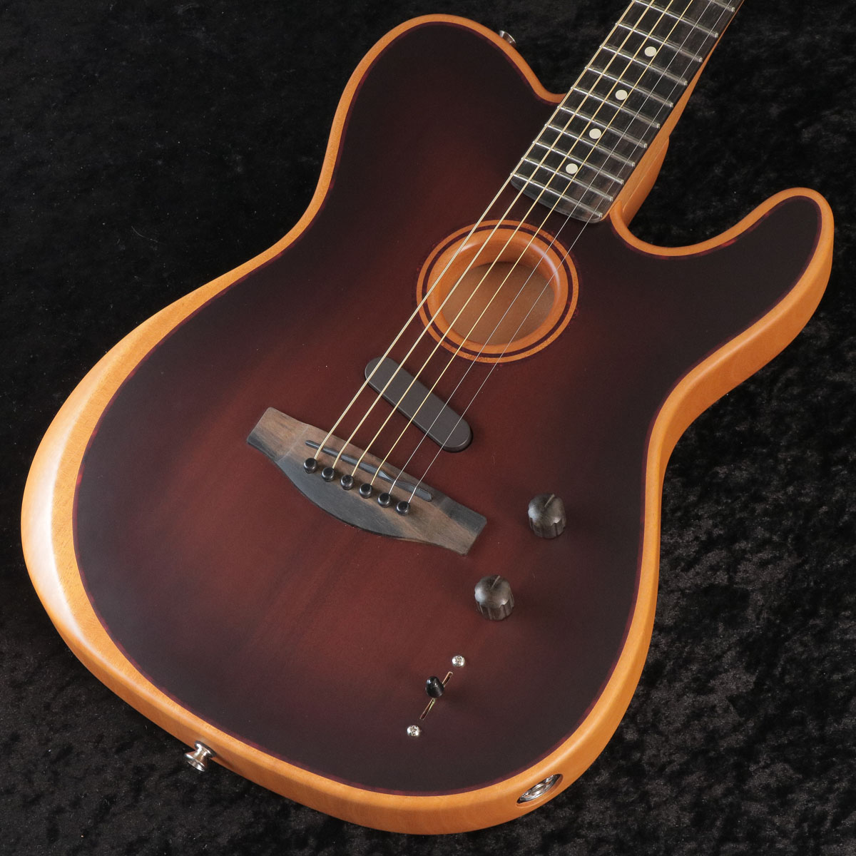 FENDER / American Acoustasonic Telecaster All-Mahogany  Bourbon Burst 【御茶ノ水本店】