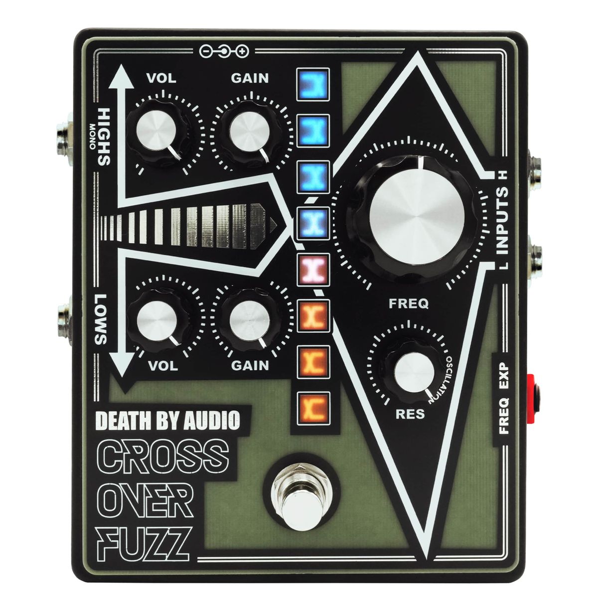 未使用品　Death By Audio CROSSOVER FUZZ　　ファズ Death By Audio / CROSSOVER FUZZ Crossover Fuzz ファズ デスバイ