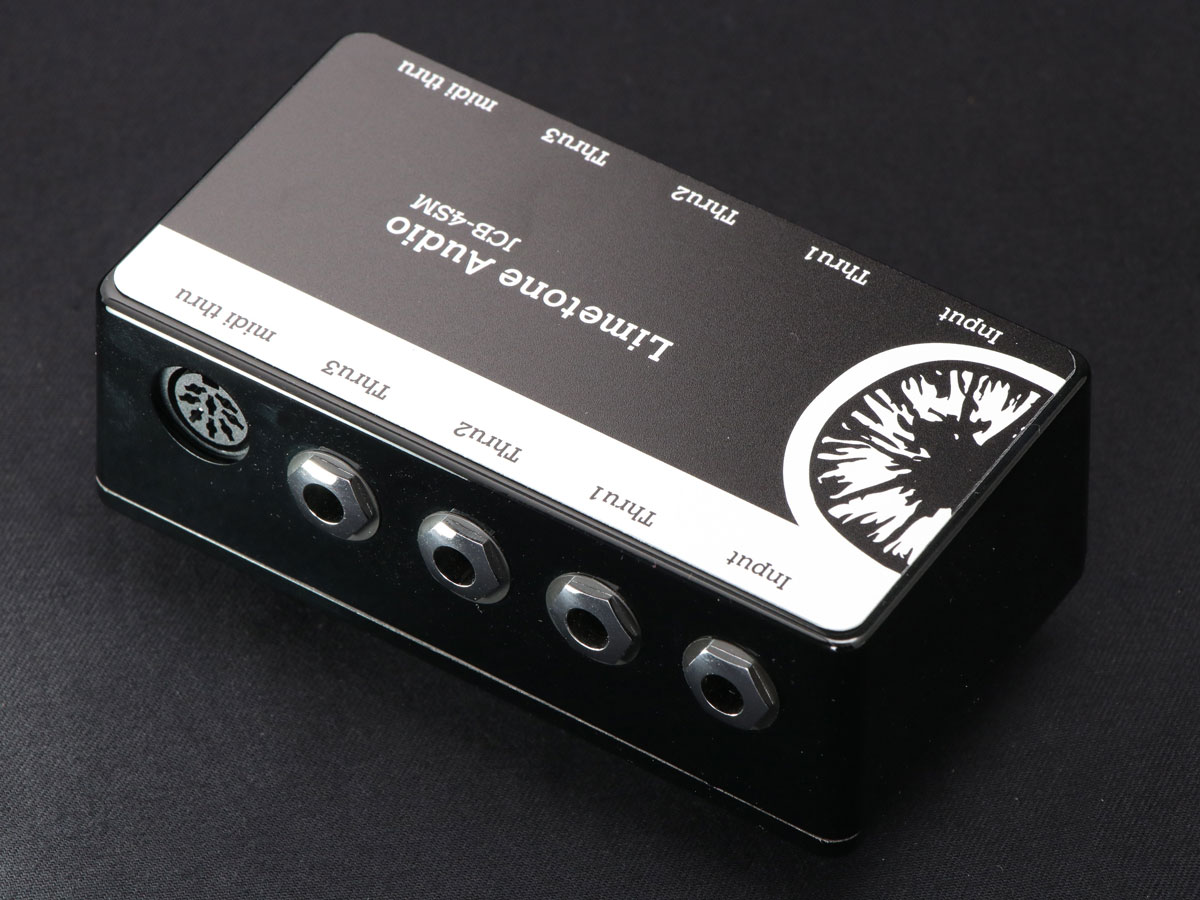 Limetone Audio JCB-4SM Black ジャンクションボックス Limetone Audio / JCB-4SM Black ジャンクションボックス 日本製 Made