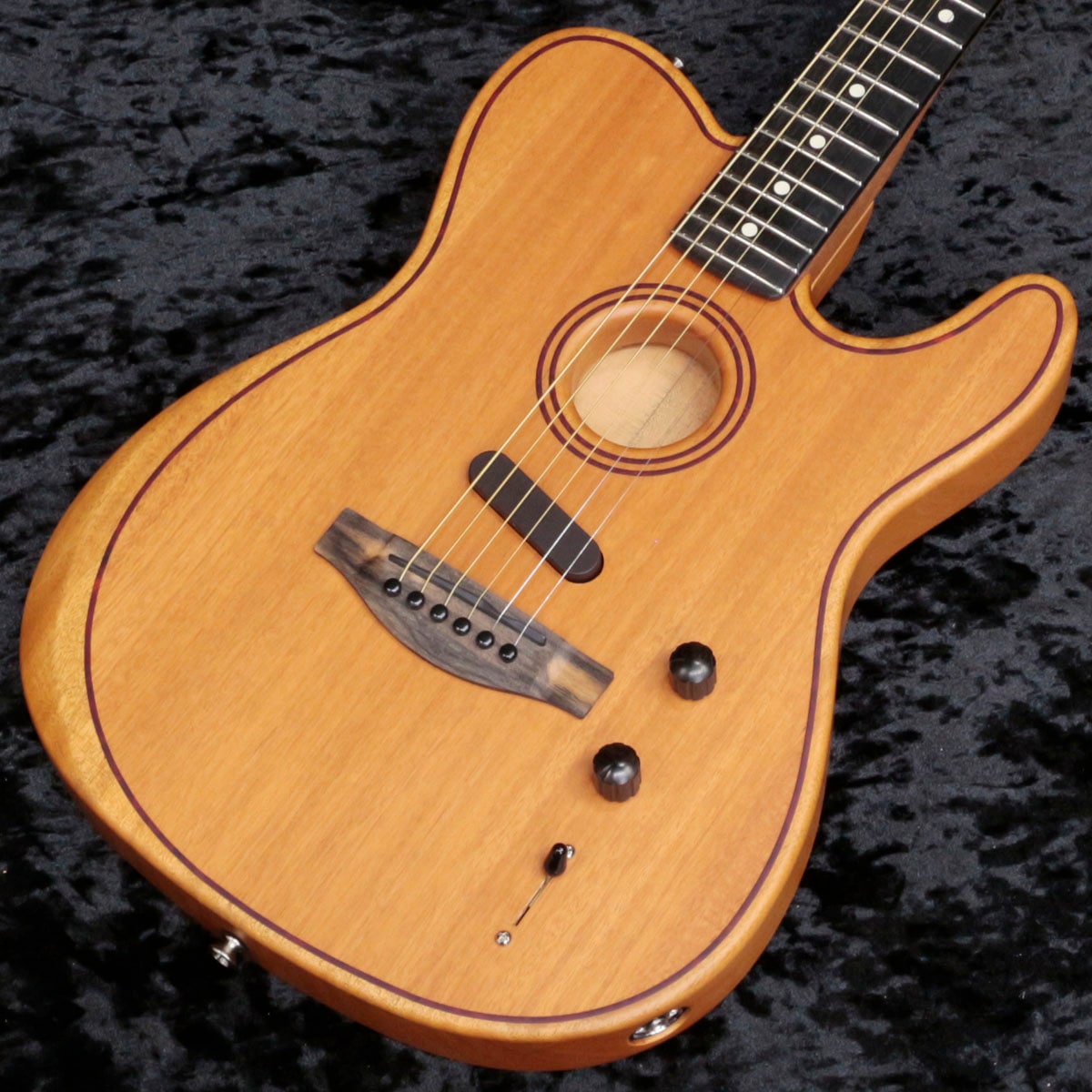 Fender / American Acoustasonic Telecaster All-Mahogany Ebony Fingerboard Natural【新宿店】