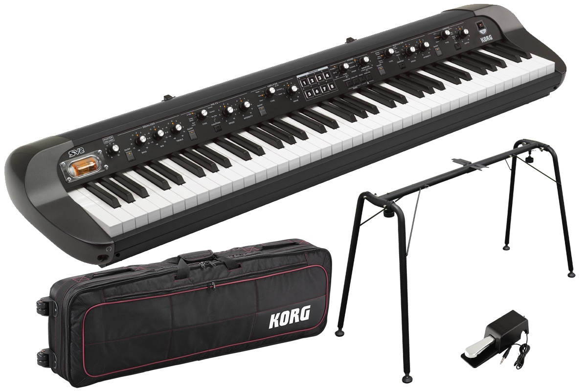 KORG / SV2-73 [専用キャリング・バッグ CB-SV1-73 ＆ 専用キーボード・スタンド ST-SV1 BK セット！] (スピーカー非搭載モデル)