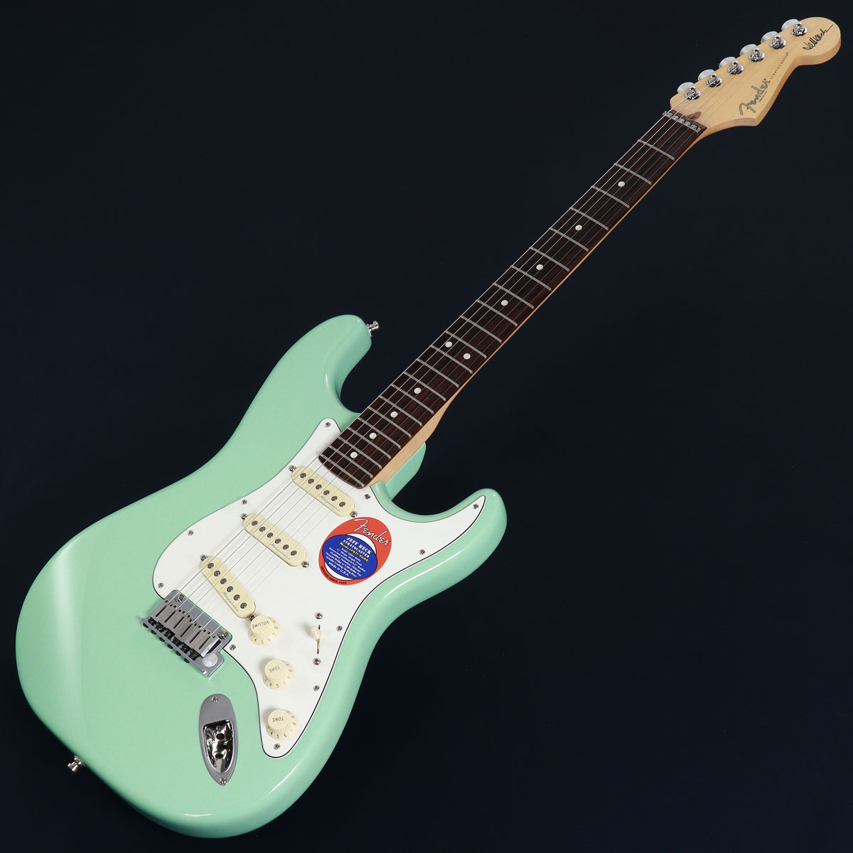 Fender / Jeff Beck Stratocaster Rosewood Fingerboard Surf Green