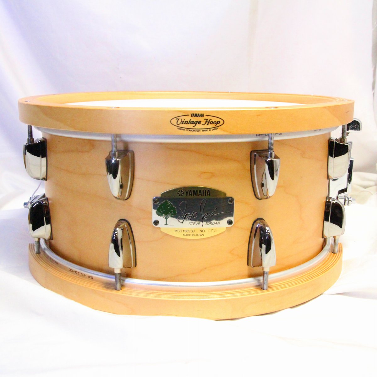 中古】YAMAHA / MSD1365SJ Steve Jordan Signature Snare ウッドフープ