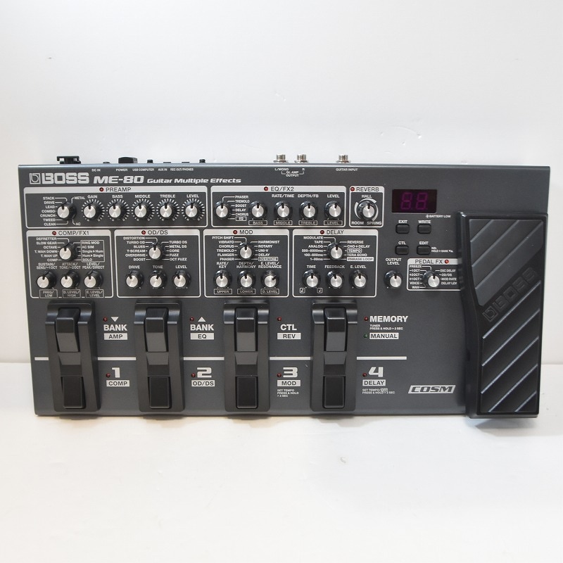 中古】BOSS / ME-80 Guitar Multiple Effects 【心斎橋店】 | フロア