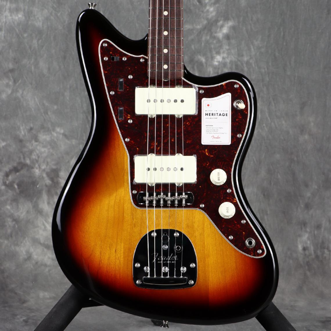 レア楽器　シャズセン　ダブルボディ　細棹 FENDER MADE IN JAPAN / Heritage 60s Jazzmaster Rosewood 3-Color