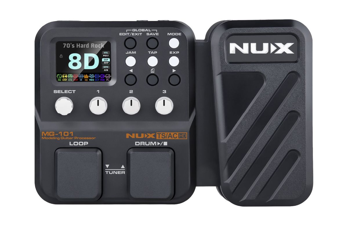 数量限定新品特価】NUX / MG-101 Modeling Guitar Processor マルチ