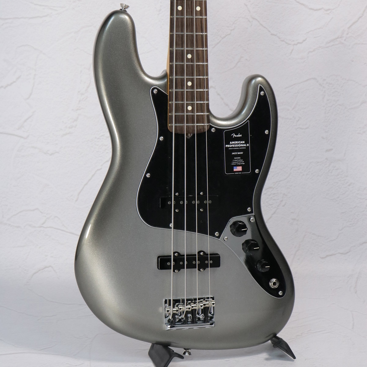 Fender / American Professional II Jazz Bass Rosewood Mercury 【S/N US25045048】【アウトレット特価】【名古屋栄店】