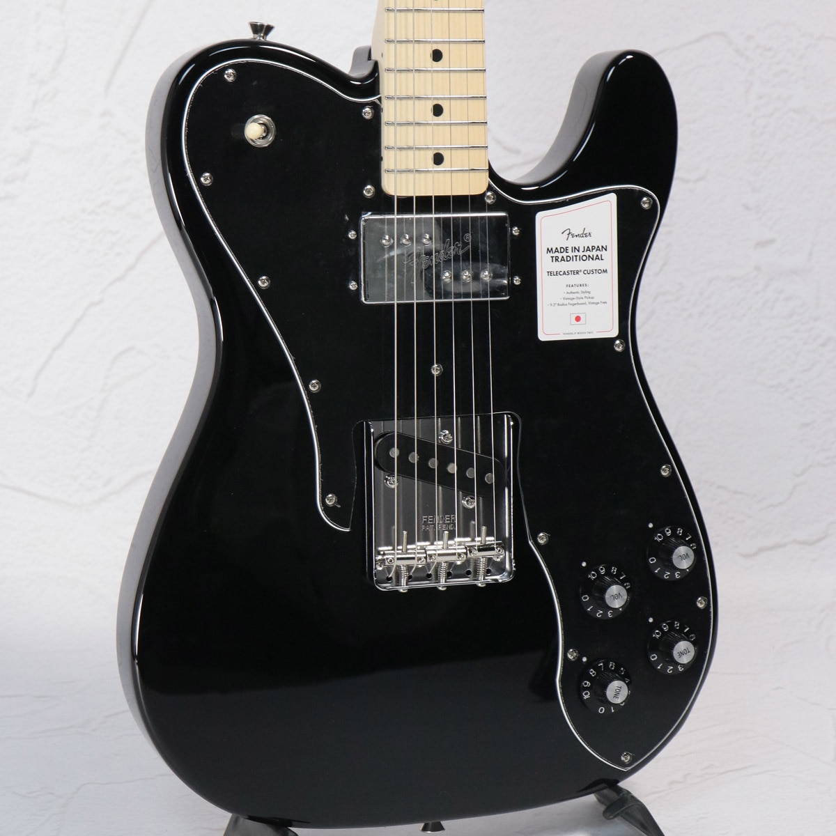 ギター FENDER JAPAN TELECASTER CUSTOM BLK Fender / Made in Japan Traditional 70s Telecaster Custom Maple