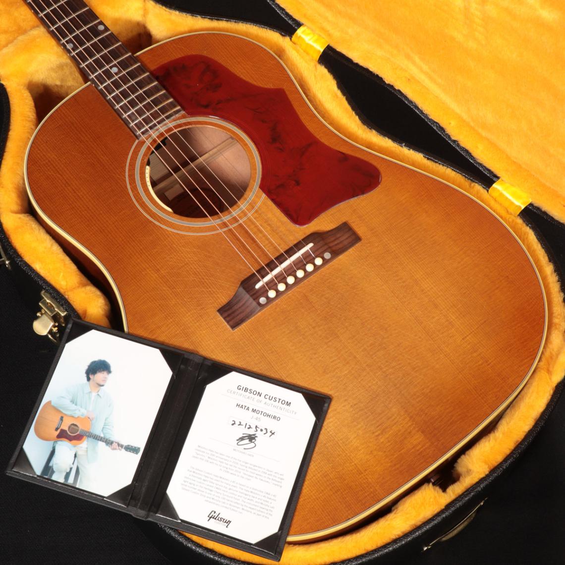 Gibson Custom Shop 秦基博 J-45 Murphy Lab Gibson Custom / Hata Motohiro J-45 Murphy Lab Ultra Light Aged