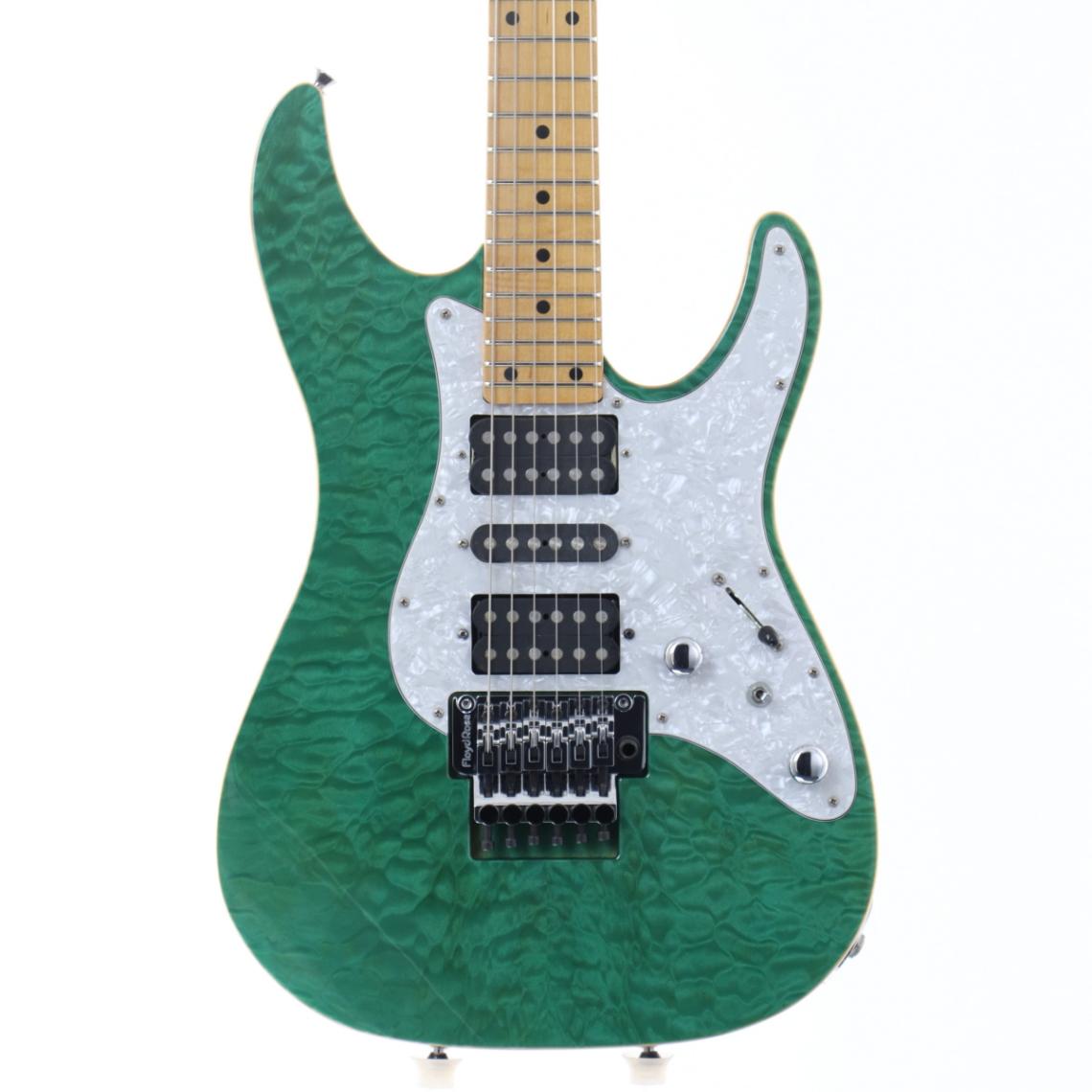 Schecter SD-2-24 美品 PU交換済(中古ダンカン、ディマジオ SCHECTER SD-2-24 AS Mod DiMarzio PUマウント（中古）【楽器検索